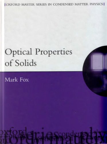 خرید و دانلود نسخه کامل کتاب Optical properties of solids_68bf1df657712.jpeg خرید و دانلود نسخه کامل کتاب Optical properties of solids