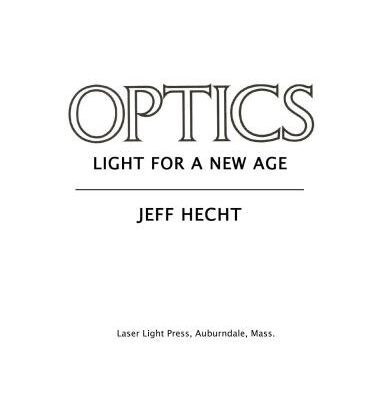 خرید و دانلود نسخه کامل کتاب Optics: Light for a New Age