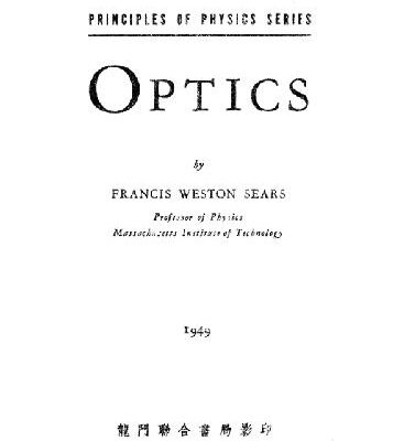 خرید و دانلود نسخه کامل کتاب Optics