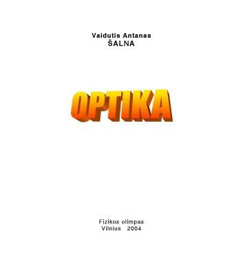 خرید و دانلود نسخه کامل کتاب Optika