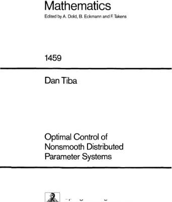 خرید و دانلود نسخه کامل کتاب Optimal Control of Nonsmooth Distributed Parameter Systems