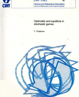 خرید و دانلود نسخه کامل کتاب Optimality and equilibria in stochastic games