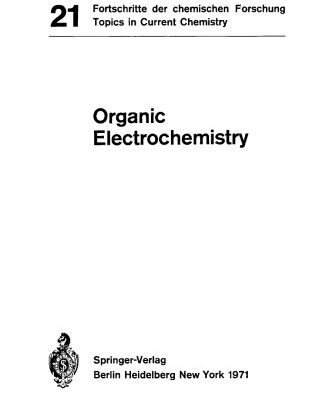 خرید و دانلود نسخه کامل کتاب Organic Electrochemistry