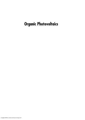 خرید و دانلود نسخه کامل کتاب Organic Photovoltaics_68d34bea9b736.jpeg خرید و دانلود نسخه کامل کتاب Organic Photovoltaics