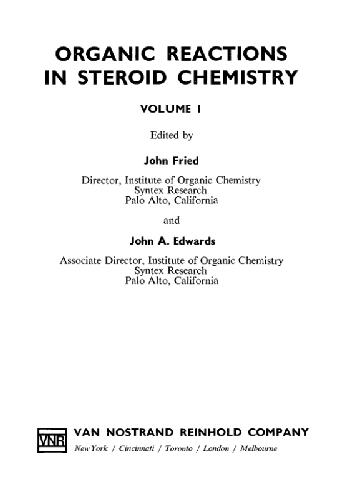 خرید و دانلود نسخه کامل کتاب Organic reactions in steroid chemistry_68d30fab390b6.jpeg خرید و دانلود نسخه کامل کتاب Organic reactions in steroid chemistry