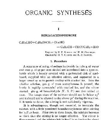خرید و دانلود نسخه کامل کتاب Organic Syntheses An annual publication of satisfactory methods