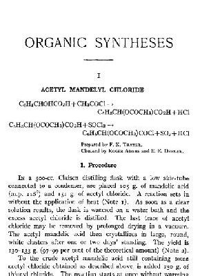 خرید و دانلود نسخه کامل کتاب Organic Syntheses An annual publication of satisfactory methods