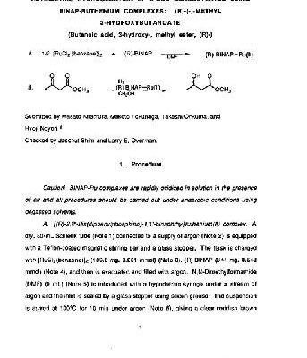 خرید و دانلود نسخه کامل کتاب Organic Syntheses An annual publication of satisfactory methods