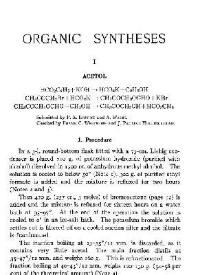 خرید و دانلود نسخه کامل کتاب Organic Syntheses An annual publication of satisfactory methods