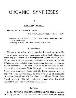 خرید و دانلود نسخه کامل کتاب Organic Syntheses An annual publication of satisfactory methods