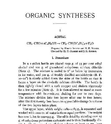 خرید و دانلود نسخه کامل کتاب Organic Syntheses An annual publication of satisfactory methods