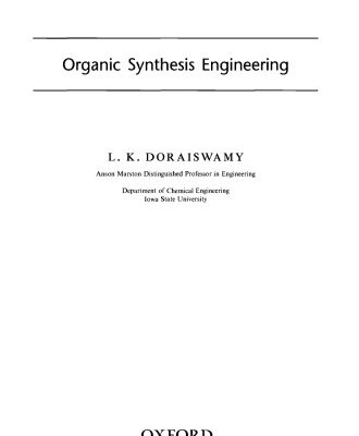 خرید و دانلود نسخه کامل کتاب Organic Synthesis Engineering