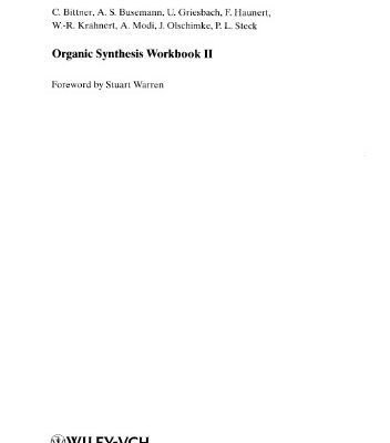 خرید و دانلود نسخه کامل کتاب Organic Synthesis Workbook II