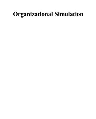 خرید و دانلود نسخه کامل کتاب Organizational Simulation (Wiley Series in Systems Engineering and Management)