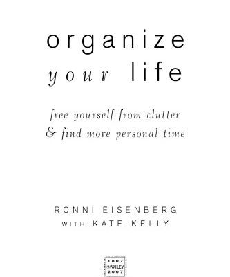 خرید و دانلود نسخه کامل کتاب Organize Your Life: Free Yourself from Clutter and Find More Personal Time