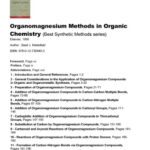 خرید و دانلود نسخه کامل کتاب Organomagnesium Methods in Organic Chemistry