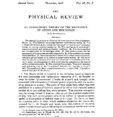 خرید و دانلود نسخه کامل کتاب Original Paper The Physical Review