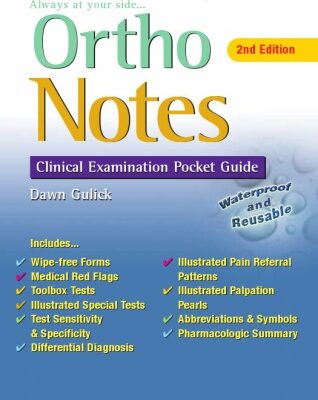 خرید و دانلود نسخه کامل کتاب Ortho Notes: Clinical Examination Pocket Guide, 2nd Edition