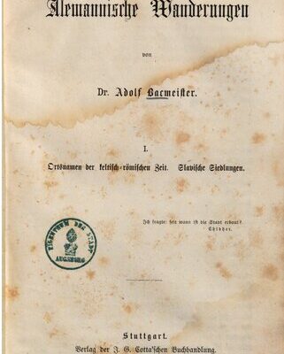 خرید و دانلود نسخه کامل کتاب Ortsnamen der keltisch-römischen Zeit / Slavische Siedlungen