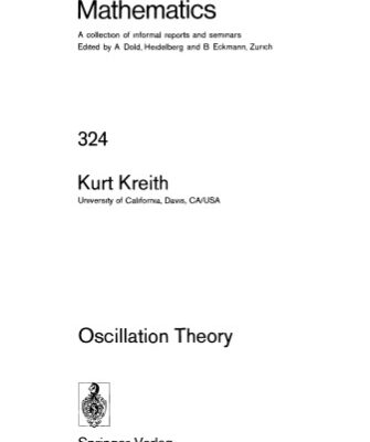 خرید و دانلود نسخه کامل کتاب Oscillation Theory