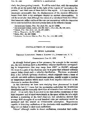 خرید و دانلود نسخه کامل کتاب Oscillations in Ionized Gases