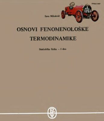 خرید و دانلود نسخه کامل کتاب Osnovi Fenomenološke Termodinamike