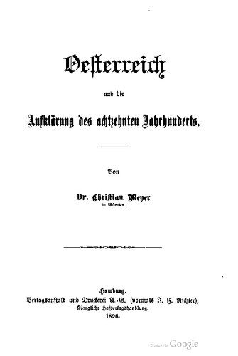 خرید و دانلود نسخه کامل کتاب Österreich und die Aufklärung des achtzehnten Jahrhunderts_68c1fc44df70e.jpeg خرید و دانلود نسخه کامل کتاب Österreich und die Aufklärung des achtzehnten Jahrhunderts