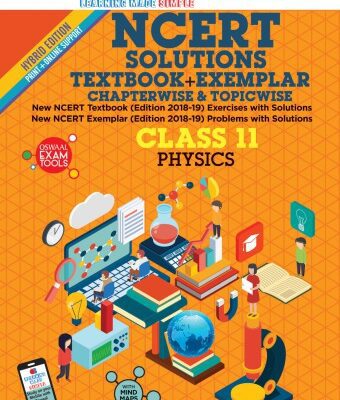 خرید و دانلود نسخه کامل کتاب Oswaal NCERT Solutions Textbook + Exemplar Class 11 Physics for NEET AIPMT IIT JEE Main and Advanced