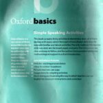 خرید و دانلود نسخه کامل کتاب Oxford Basics Simple Speaking Activities (vh)