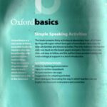 خرید و دانلود نسخه کامل کتاب Oxford Basics Simple Speaking Activities