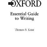 خرید و دانلود نسخه کامل کتاب Oxford Essential Guide To Writing