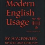 خرید و دانلود نسخه کامل کتاب Oxford Fowler’s Modern English Usage Dictionary