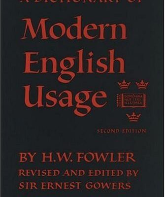 خرید و دانلود نسخه کامل کتاب Oxford Fowler’s Modern English Usage Dictionary