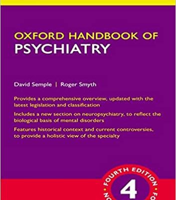 خرید و دانلود نسخه کامل کتاب Oxford Handbook of Psychiatry (4th Edition) – Original PDF