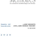 خرید و دانلود نسخه کامل کتاب p-adic heights and p-adic Hodge theory