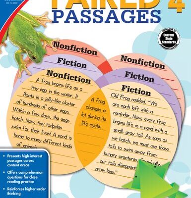 خرید و دانلود نسخه کامل کتاب Paired passages Grade 4