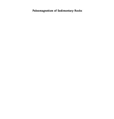 خرید و دانلود نسخه کامل کتاب Paleomagnetism of Sedimentary Rocks: Process and Interpretation