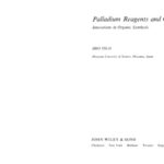 خرید و دانلود نسخه کامل کتاب Palladium Reagents and Catalysts: Innovations in Organic Synthesis