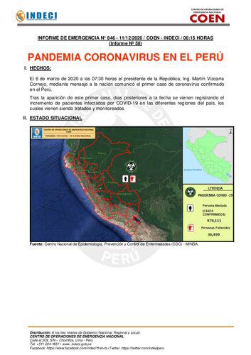 خرید و دانلود نسخه کامل کتاب Pandemia coronavirus en el Perú. Informe de emergencia N° 846 – 11/12/2020_68bc30f1afec4.jpeg خرید و دانلود نسخه کامل کتاب Pandemia coronavirus en el Perú. Informe de emergencia N° 846 – 11/12/2020
