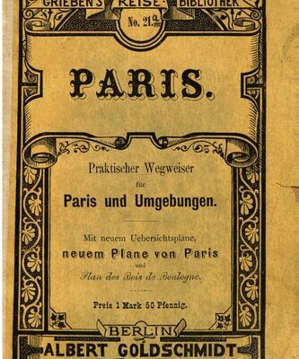 خرید و دانلود نسخه کامل کتاب Paris. Praktischer Wegweiser für Paris und Umgebungen