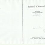 خرید و دانلود نسخه کامل کتاب Particle Kinematics