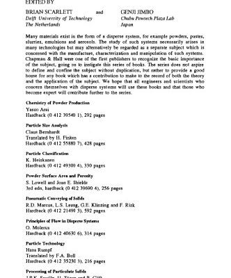 خرید و دانلود نسخه کامل کتاب Particle Size Measurement