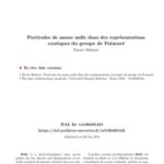 خرید و دانلود نسخه کامل کتاب Particules de masse nulle dans des représentations exotiques du groupe de Poincaré