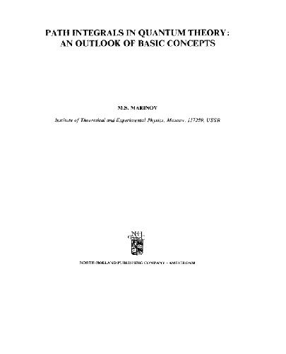 خرید و دانلود نسخه کامل کتاب Path integrals in quantum theory. An outlook of basic concepts_68bd7731c9c03.jpeg خرید و دانلود نسخه کامل کتاب Path integrals in quantum theory. An outlook of basic concepts