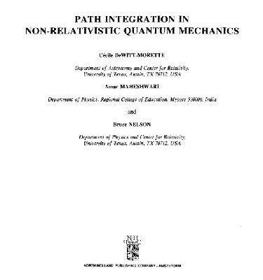 خرید و دانلود نسخه کامل کتاب Path Integration in Non-Relativistic Quantum Mechanics