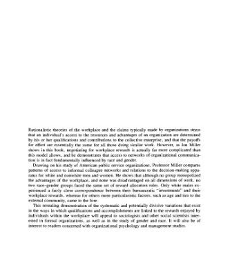 خرید و دانلود نسخه کامل کتاب Pathways in the Workplace: The Effects of Gender and Race on Access to Organizational Resources (American Sociological Association Rose Monographs)