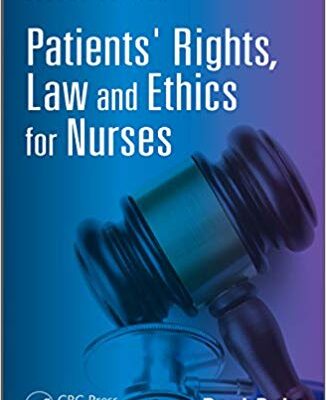 خرید و دانلود نسخه کامل کتاب Patients’ Rights, Law and Ethics for Nurses 2nd Edition