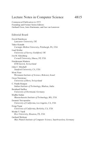 خرید و دانلود نسخه کامل کتاب Pattern Recognition and Machine Intelligence: Second International Conference, PReMI 2007, Kolkata, India, December 18-22, 2007. Proceedings_68ca02790bc1c.jpeg خرید و دانلود نسخه کامل کتاب Pattern Recognition and Machine Intelligence: Second International Conference, PReMI 2007, Kolkata, India, December 18-22, 2007. Proceedings