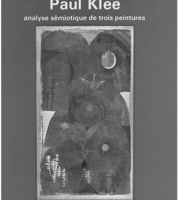 خرید و دانلود نسخه کامل کتاب Paul Klee. Analyse sémiotique de trois peintures