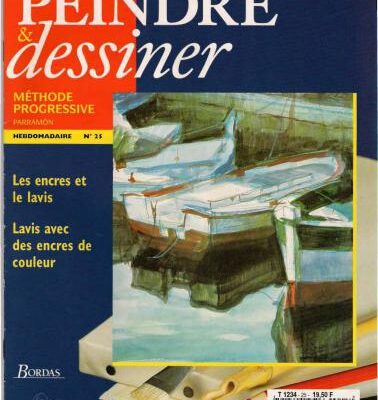 خرید و دانلود نسخه کامل کتاب Peindre et Dessiner. Vol. 25. Les encres et le lavis. Lavis avec des encres de couleur